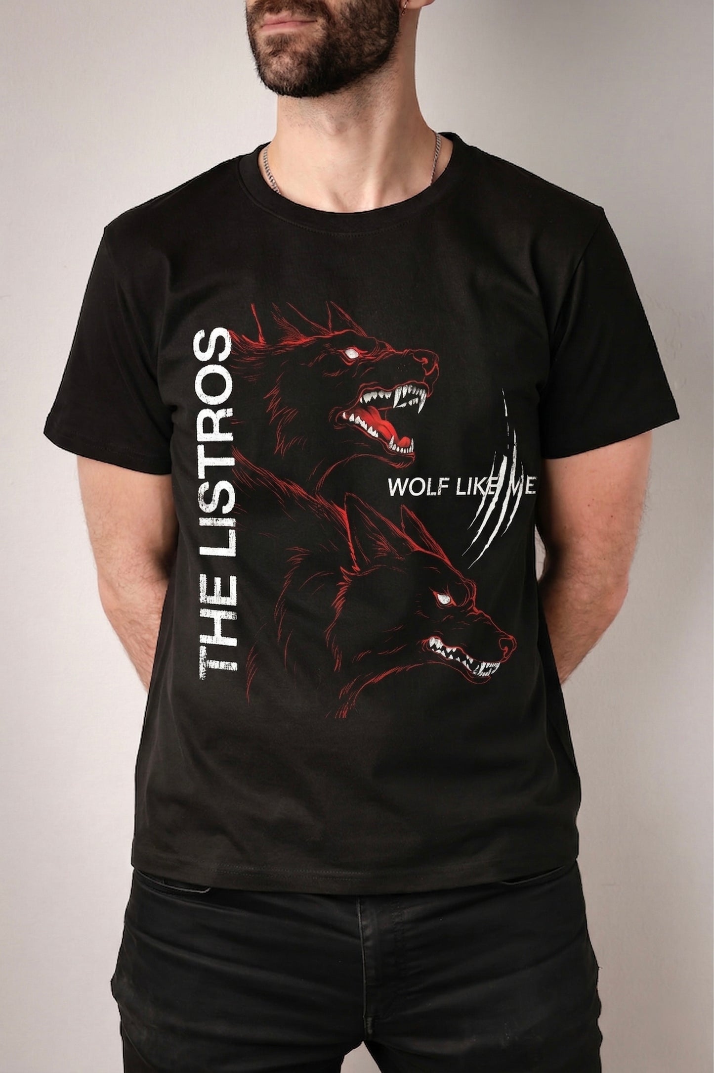 The Listros - Wolf Like Me Official Band Tee