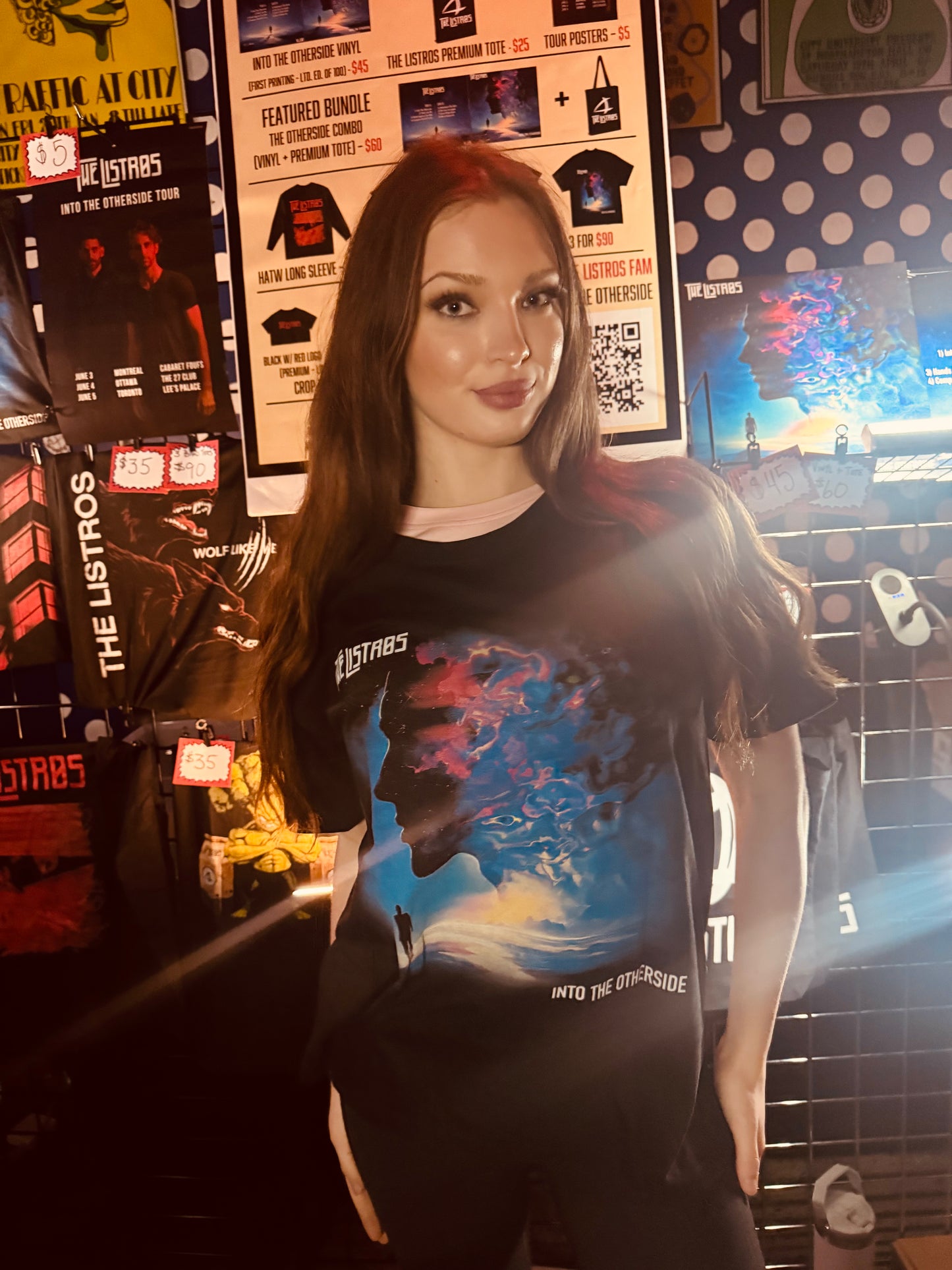 The Listros - Into The Otherside Album Art Tee