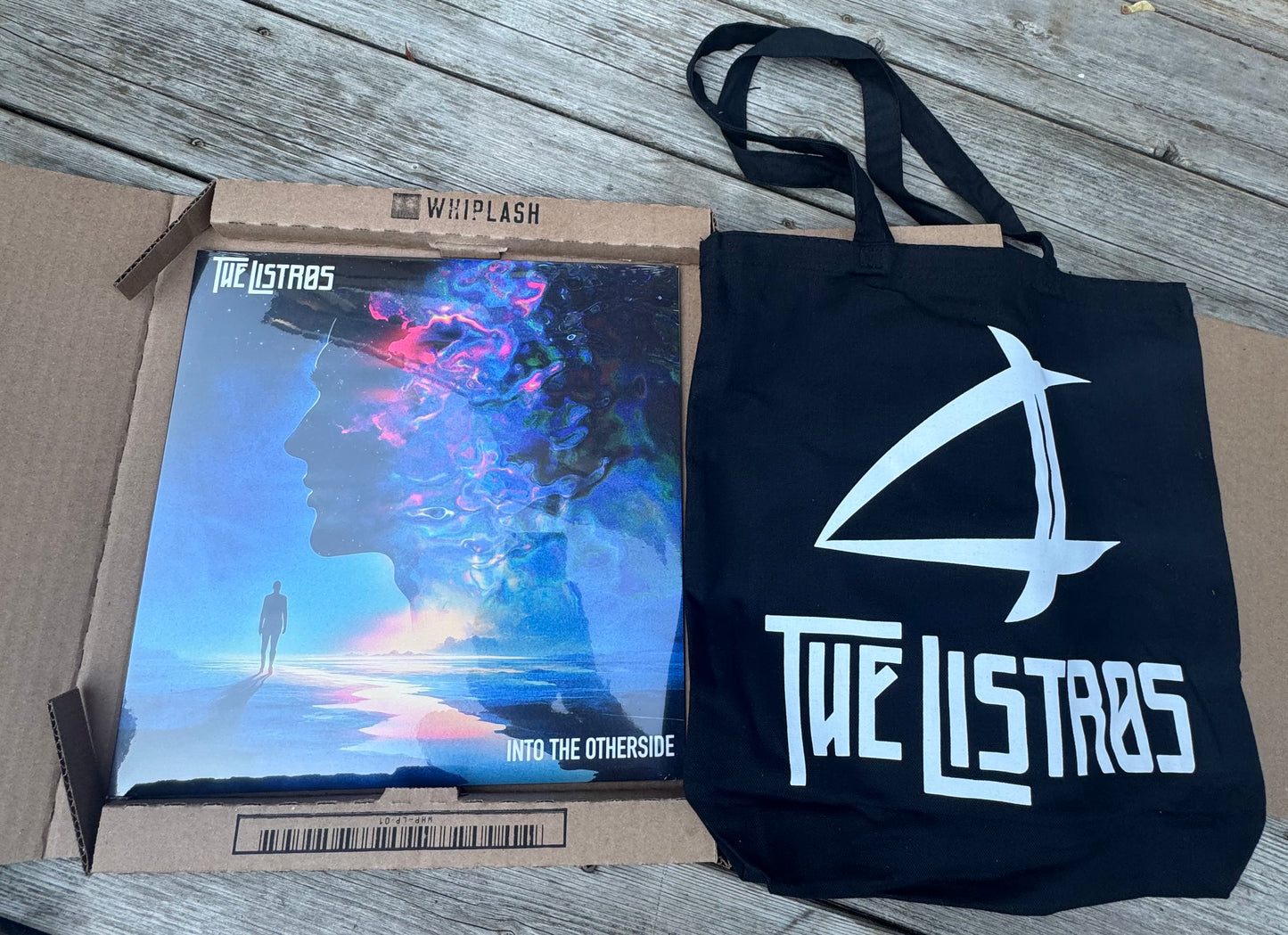 The Listros - Into The Otherside Vinyl LP + Premium Tote Bundle