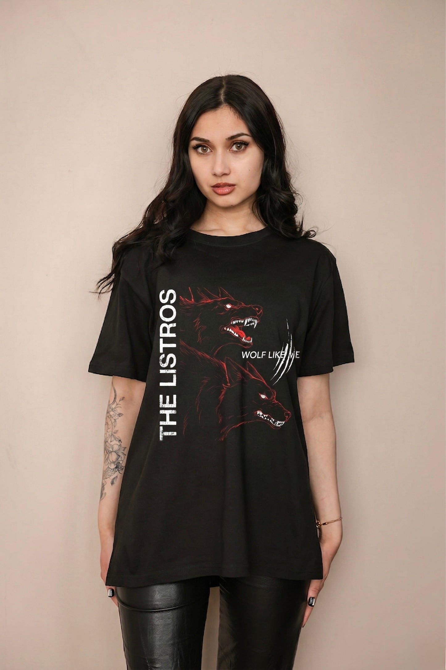 The Listros - Wolf Like Me Official Band Tee