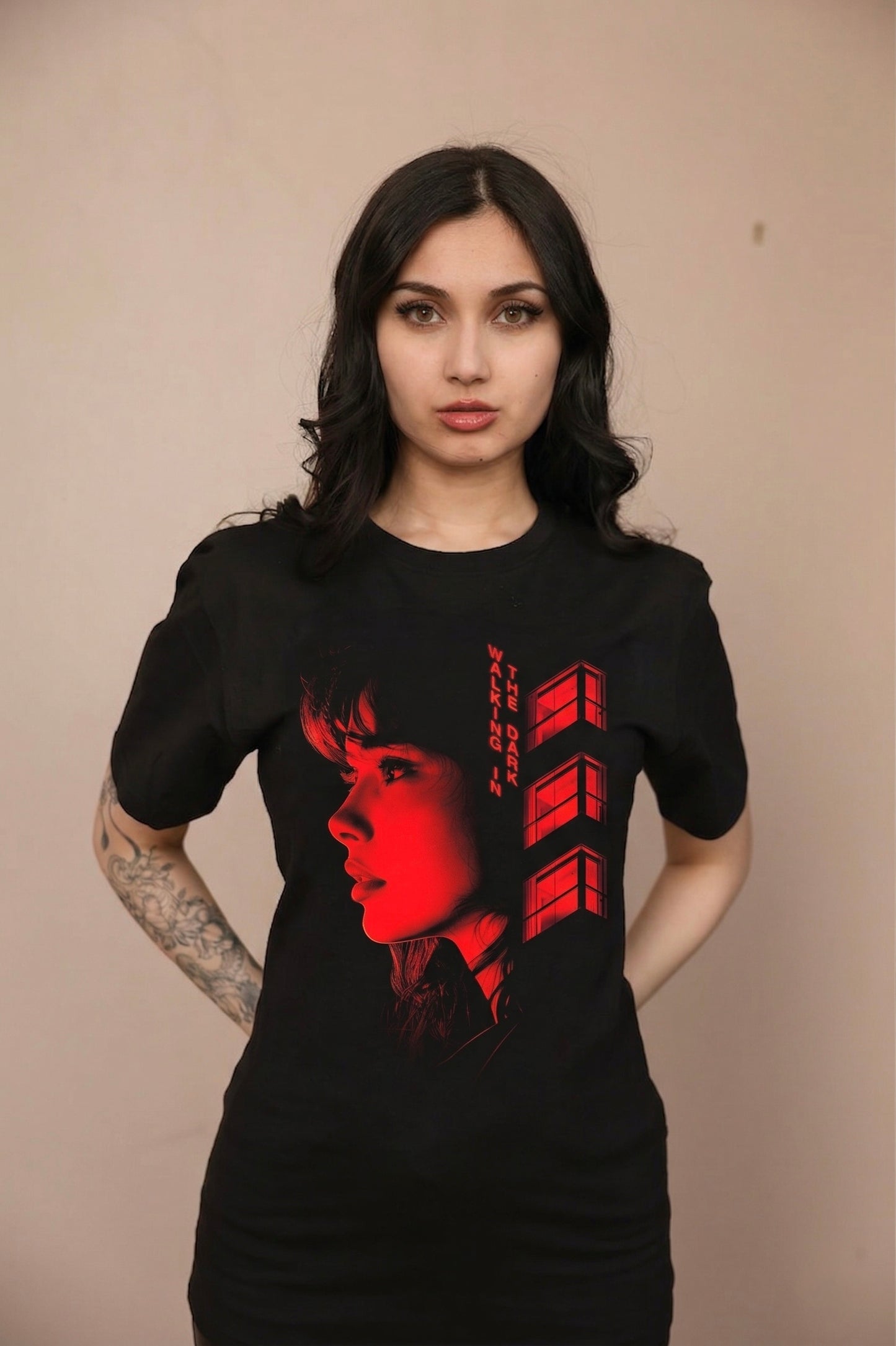 The Listros - Walking In The Dark Band Tee